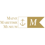 Logo of the Maritime Museum featuring an anchor and the letter "M."