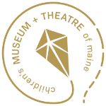 Logo of the Chicago Museum and Theatre featuring a kite design.